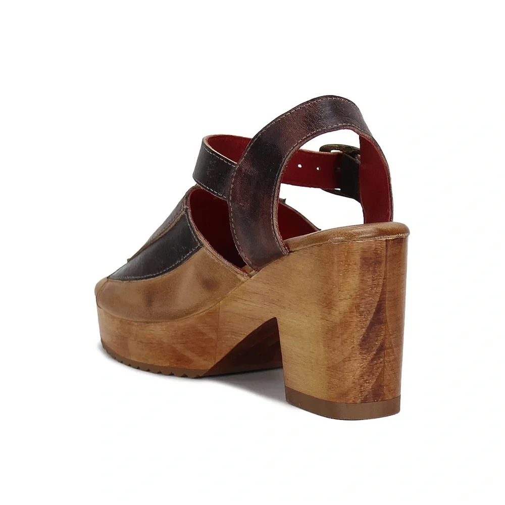 SOLD OUT
Bed Stu Jetsetter Clog Sandals Cold Brew Rustic NEW - Picture 7 of 16